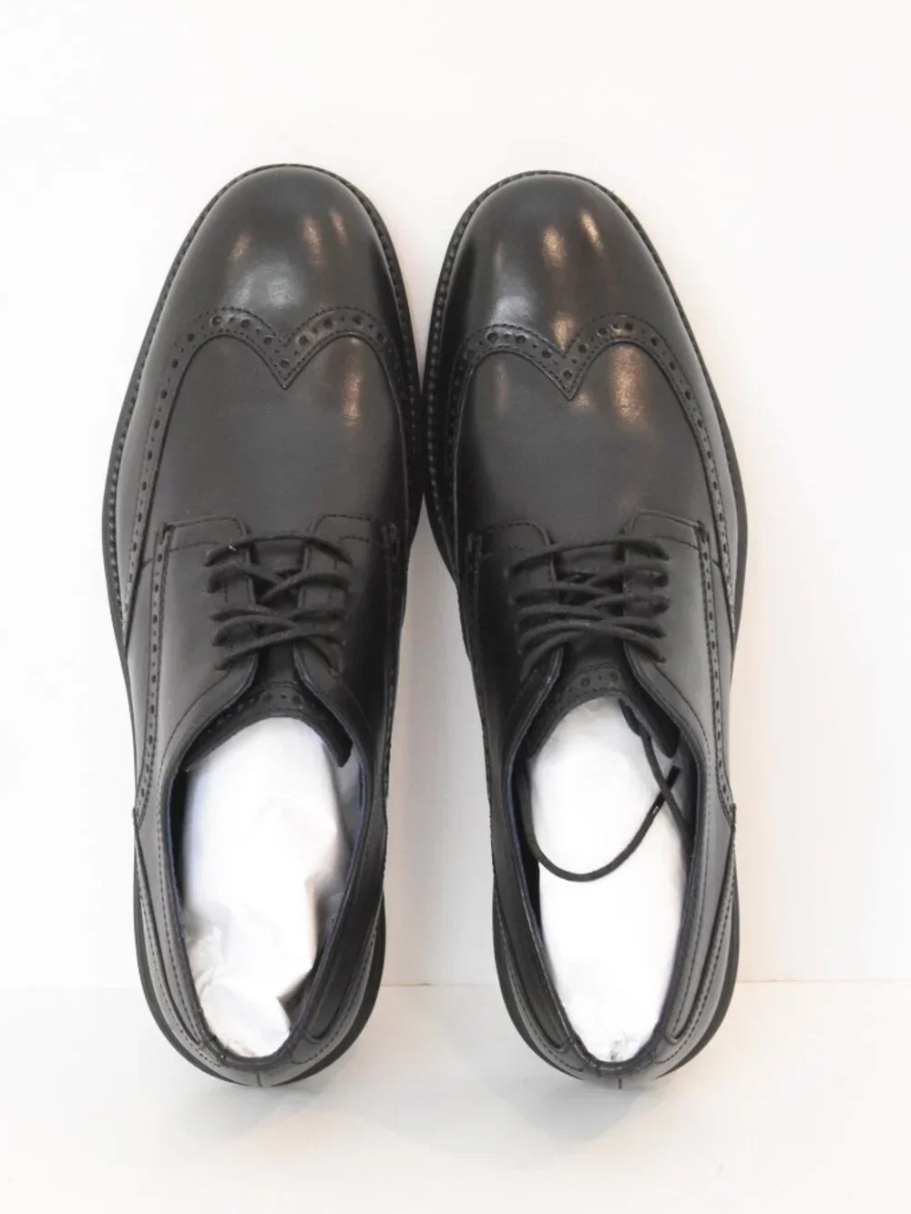 Cole Haan Original Grand Men's Wingtip Oxford Shoes Black Leather 11M NWOT C2798